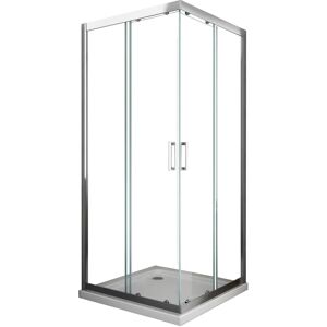 Laneri - Cabina doccia quadrata reversibile - Vetro 6mm Laneri - Cabina doccia quadrata reversibile - Vetro 6mm