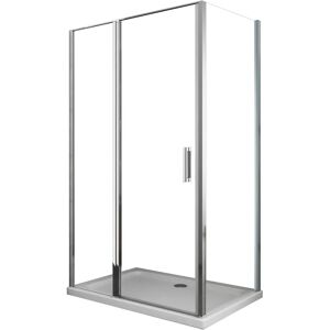 Cabina Doccia Laneri 6mm Vetro Sicurezza - Parete Fissa Reversibile Cabina Doccia Laneri 6mm Vetro Sicurezza - Parete Fissa Reversibile