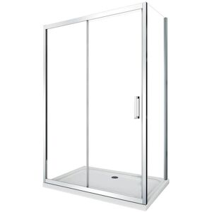 Cabina de Ducha Reversible de Cristal Laneri - Vidrio Templado de 6mm - Paneles Ajustables - Angular Cabina de Ducha Reversible de Cristal Laneri - Vidrio Templado de 6mm - Paneles Ajustables - Angular