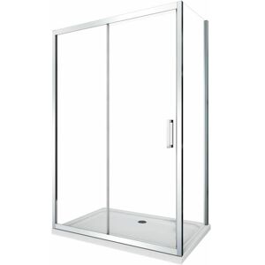 Cabina de Ducha Angular Reversible de 6mm de Laneri - 190cm H, 62,5-65cm Fijo + 145-150cm Corredera Cabina de Ducha Angular Reversible de 6mm de Laneri - 190cm H, 62,5-65cm Fijo + 145-150cm Corredera