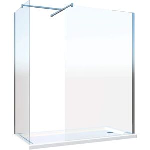 Giorgy - Doccia Walk-in in Vetro di 8mm con Supporto a T Giorgy - Doccia Walk-in in Vetro di 8mm con Supporto a T