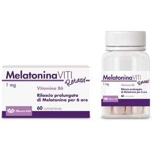 Marco Viti Melatonina Retard 1 Mg - Integratore per il sonno Marco Viti Melatonina Retard 1 Mg - Integratore per il sonno