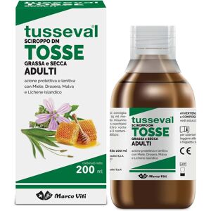 Marco Viti Farmaceutici Spa Tusseval Sciroppo per Adulti - Sollievo dalla Tosse Marco Viti Farmaceutici Spa Tusseval Sciroppo per Adulti - Sollievo dalla Tosse