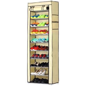 Bakaji Étagère à Chaussures Gain de Place avec 11 Niveaux - Publicité Bakaji Étagère à Chaussures Gain de Place avec 11 Niveaux - Publicité