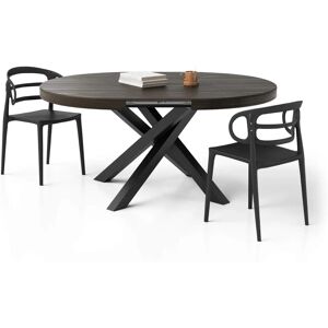 Table ronde extensible Emma - Mobili Fiver - Publicité Table ronde extensible Emma - Mobili Fiver - Publicité