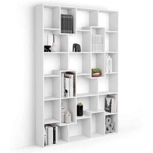 Mobili Fiver Libreria Iacopo - Bianco Frassino - Libreria Mobili Fiver Libreria Iacopo - Bianco Frassino - Libreria