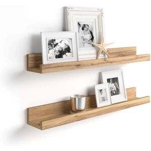 Mobili Fiver Mensole in Legno Rustico 60cm - Decorazione Murale Mobili Fiver Mensole in Legno Rustico 60cm - Decorazione Murale