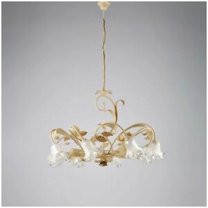 Bonetti Illumina Modello 112 Ø85 - Lampadario rustico avorio Bonetti Illumina Modello 112 Ø85 - Lampadario rustico avorio