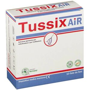 Marchio Tussix Air - Ampolle per le Vie Respiratorie Marchio Tussix Air - Ampolle per le Vie Respiratorie