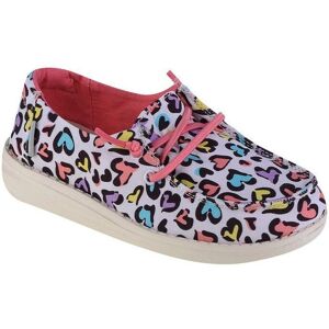 Hey Dude Wendy Ungdoms Vita Sneakers - Barnskor Hey Dude Wendy Ungdoms Vita Sneakers - Barnskor