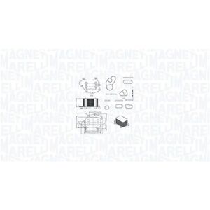 Magneti Marelli Malli 350300002400 - Säiliö Magneti Marelli Malli 350300002400 - Säiliö