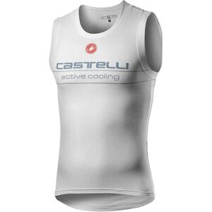 Camiseta interior Castelli Active Cooling sin mangas - Gris Plata - Ropa de ciclismo Camiseta interior Castelli Active Cooling sin mangas - Gris Plata - Ropa de ciclismo