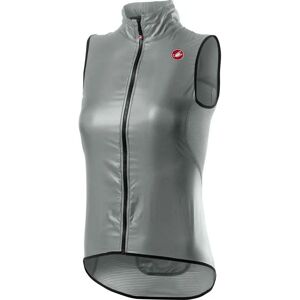 Chaleco Aria para Mujeres de Castelli - Plata Gris - Chaleco de ciclismo cortaviento Chaleco Aria para Mujeres de Castelli - Plata Gris - Chaleco de ciclismo cortaviento