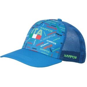 Karpos Italia Trucker Blue - Cap - Six-panel design - Adjustable back - Mountain style Karpos Italia Trucker Blue - Cap - Six-panel design - Adjustable back - Mountain style