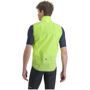Gilet réfléchissant jaune vert fluorescent Sportful - Gilet - Publicité Gilet réfléchissant jaune vert fluorescent Sportful - Gilet - Publicité