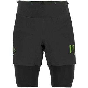 KARPOS CENGIA SHORT Nero/Verde - Pantaloncini da corsa KARPOS CENGIA SHORT Nero/Verde - Pantaloncini da corsa