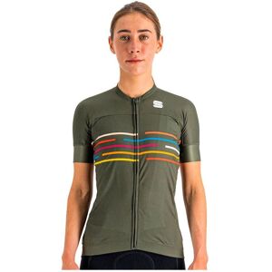 Sportful Vélodrome W SS Grünes Radtrikot - Fahrradtrikot Sportful Vélodrome W SS Grünes Radtrikot - Fahrradtrikot