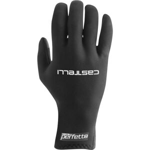 Castelli Perfetto Max Gloves - Black / Windproof / Fleece Lined - Gloves Castelli Perfetto Max Gloves - Black / Windproof / Fleece Lined - Gloves