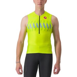 Castelli Free Tri 2 Mouwloos Top - Electric Lime/Niagara Blue - Triathlon Top Castelli Free Tri 2 Mouwloos Top - Electric Lime/Niagara Blue - Triathlon Top