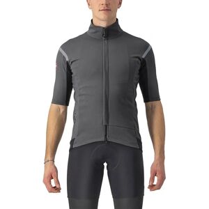 Castelli Gabba Ros 2 Urban Gray/Silver Reflex - Radtrikot Castelli Gabba Ros 2 Urban Gray/Silver Reflex - Radtrikot