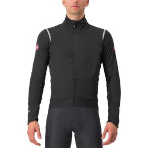 Castelli Alpha Doppio RoS Cykeljakke - Vinter - Lys sort / Sølvrefleks / Mørk grå - Cykeljakke Castelli Alpha Doppio RoS Cykeljakke - Vinter - Lys sort / Sølvrefleks / Mørk grå - Cykeljakke