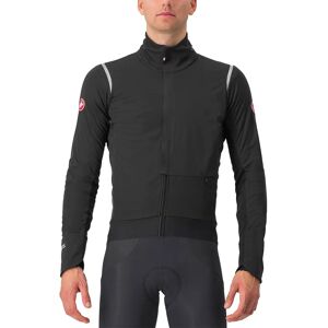 Castelli Alpha Doppio RoS Cykeljakke - AW24 - Lys sort / Sølvrefleks / Mørkegrå Castelli Alpha Doppio RoS Cykeljakke - AW24 - Lys sort / Sølvrefleks / Mørkegrå