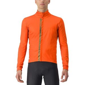 Veste Castelli Entrata - Orange Rouge/Marron Métallique - Coupe-vent, Respirante, Reflective - Publicité Veste Castelli Entrata - Orange Rouge/Marron Métallique - Coupe-vent, Respirante, Reflective - Publicité