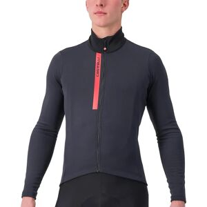 Castelli Entrata Thermal Jersey - Light Black/Red - Jersey Castelli Entrata Thermal Jersey - Light Black/Red - Jersey