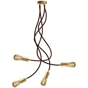 Lampada a Soffitto Articolata Creative Flex 90 - Luce Diffusa - Satinato Bronzo Lampada a Soffitto Articolata Creative Flex 90 - Luce Diffusa - Satinato Bronzo