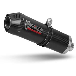 Silencieux Oval Carbone Noir MIVV - Performance Moto - Publicité Silencieux Oval Carbone Noir MIVV - Performance Moto - Publicité