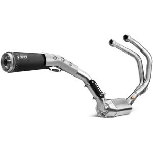 Mivv Yamaha XSR 700 Black Steel Exhaust - Exhaust System Mivv Yamaha XSR 700 Black Steel Exhaust - Exhaust System