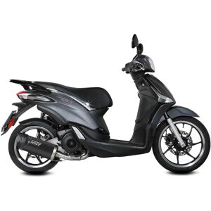 MIVV Black Steel Scooter Exhaust - Motor Vehicle Exhaust MIVV Black Steel Scooter Exhaust - Motor Vehicle Exhaust