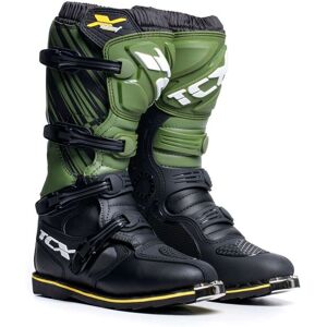 TCX - X-Blast 2023 Motocross Boots - Nero-Verde-Giallo - 42 TCX - X-Blast 2023 Motocross Boots - Nero-Verde-Giallo - 42