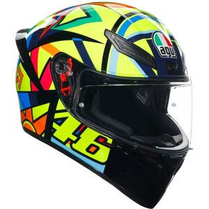 Casque AGV K-1 S Soleluna 2017 - Unisexe Multicolore, Taille L - Publicité Casque AGV K-1 S Soleluna 2017 - Unisexe Multicolore, Taille L - Publicité