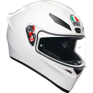 AGV White K1 S E2206 Helmet - Lightweight, Aerodynamic, Safety AGV White K1 S E2206 Helmet - Lightweight, Aerodynamic, Safety