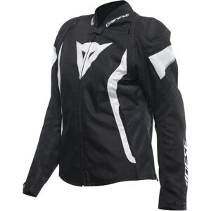 Dainese Avro 5 Tex Jasje Dames - Zwart/wit/zwart - Motorrijjas Dainese Avro 5 Tex Jasje Dames - Zwart/wit/zwart - Motorrijjas