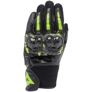 Dainese Mig 3 Unisex Läderskor - Svart/Antracit/Fluor gul - XXXL Dainese Mig 3 Unisex Läderskor - Svart/Antracit/Fluor gul - XXXL
