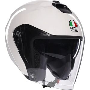 Casco Irides AGV - Blanco - Carcasa en termoplástico resistente, Ventilaciones ajustables, Interior lavable - Casco Casco Irides AGV - Blanco - Carcasa en termoplástico resistente, Ventilaciones ajustables, Interior lavable - Casco