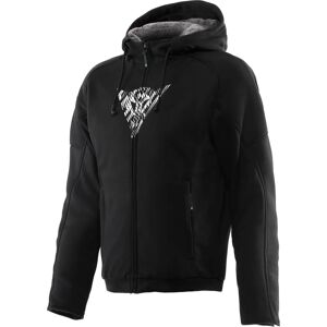 Dainese Bovisa Hoodie Zwart Wit - Hoodie Met Rits - Heren Dainese Bovisa Hoodie Zwart Wit - Hoodie Met Rits - Heren