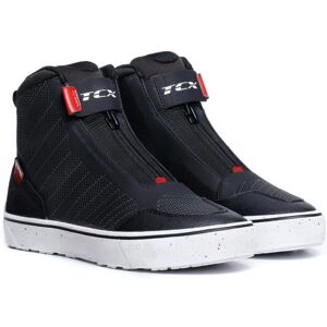 TCX Ikasu 2 Wp Waterdichte Motorradschoenen - Vrouwen - Zwart/donkerrood TCX Ikasu 2 Wp Waterdichte Motorradschoenen - Vrouwen - Zwart/donkerrood