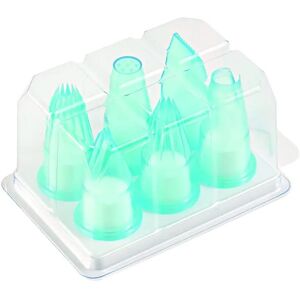 Silikomart BPC6C Set 6 Polycarbonate Pastry Tubes - Pastry Tools Silikomart BPC6C Set 6 Polycarbonate Pastry Tubes - Pastry Tools