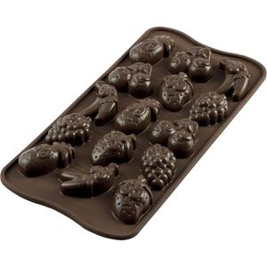 Siliconová forma Choco Fruits od Silikomart - Čokoládové bonbóny ve tvaru ovoce Siliconová forma Choco Fruits od Silikomart - Čokoládové bonbóny ve tvaru ovoce