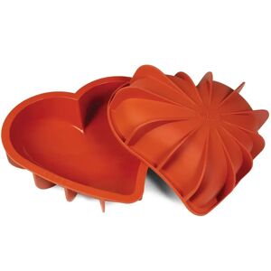 Silikomart Love 205 x 186 h 54 mm Silicone Mold - Cake Baking Tool Silikomart Love 205 x 186 h 54 mm Silicone Mold - Cake Baking Tool