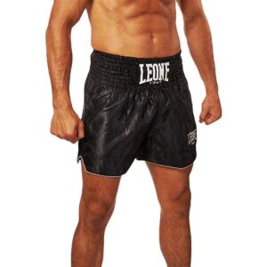 LEONE 1947 Basic Black Unisex Shorts - Kickboxing & Muay Thai LEONE 1947 Basic Black Unisex Shorts - Kickboxing & Muay Thai