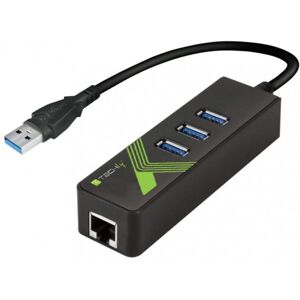 Techly IDATA USB-ETGIGA-3U2 Dock - USB 3.2, Ethernet, Schwarz Techly IDATA USB-ETGIGA-3U2 Dock - USB 3.2, Ethernet, Schwarz