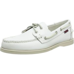 Sebago Portland Mocassins Blancs - Chaussures - Publicité Sebago Portland Mocassins Blancs - Chaussures - Publicité