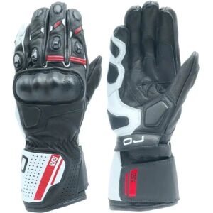 Guanti Moto Oj Atmosfere SLEEK Nero/Bianco/Rosso - Guanti da moto Guanti Moto Oj Atmosfere SLEEK Nero/Bianco/Rosso - Guanti da moto