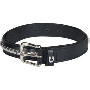 Equestro AB00612 Ceinture en Cuir - Femme - Noir - L - Publicité Equestro AB00612 Ceinture en Cuir - Femme - Noir - L - Publicité