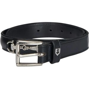 Ceinture Equestro AB00611A en cuir - Diamants - Noir - XL - Publicité Ceinture Equestro AB00611A en cuir - Diamants - Noir - XL - Publicité