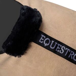 Couverture Equestro Fleece Beige - Respirante, 280g, Fermeture frontale - Publicité Couverture Equestro Fleece Beige - Respirante, 280g, Fermeture frontale - Publicité